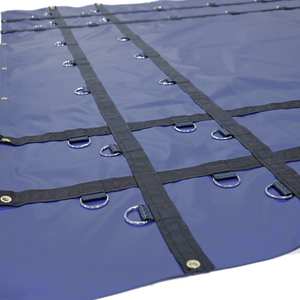 Bâche de camion anti-statique en tissu Ripstop 550-900+ g/m² enduit <span class=keywords><strong>PVC</strong></span> avec anneaux en D pour le transport - Product Image 3
