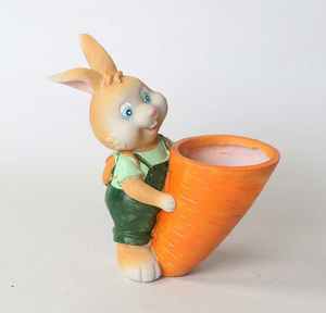 Lapin plantes succulentes Pots dessin animé créatif pays magasin décoration ornements résine <span class=keywords><strong>Pot</strong></span> de fleur - Product Image 2