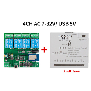 Tuya Wifi RF Home Electrical Appliance 5V 12 V Breaker On-Off <strong>Controller</strong> Module Pointing Self-locking <strong>Cellphone</strong> APP <strong>Remotely</strong> Con - Product Image 5