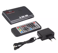 Receptor Digital Terrestre DVB-T2 Full HD 1080P con Salida HDMI/VGA AV, Decodificador para Convertir TV Analógica a Digital