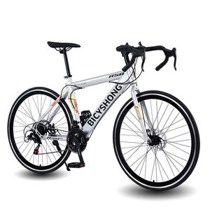 Vélo de course tout-terrain ShengHong pour adultes, cadre en alliage d'aluminium 700c, 21 vitesses, fourche à suspension, frein à disque complet - Product Image 2