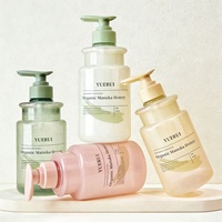 YUERUI Offre Spéciale – Bouteille Vide Unique en PET de 500 ml pour Shampoing, Après-Shampoing, Gel Douche, Lait Corporel, Savon Liquide – Emballage
