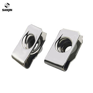 Clips en acier inoxydable 304 de type U avec filetage M8-M4, écrous à ressort à lame pour voiture, moto, soins de santé, mines, antirouille, OEM - Product Image 2