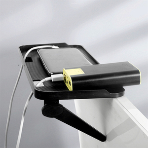 Étagère supérieure réglable pour moniteur, support <span class=keywords><strong>de</strong></span> <span class=keywords><strong>rangement</strong></span> supérieur TV, étagère pour écran d'ordinateur pour téléphone portable, boîtes multimédias, console <span class=keywords><strong>de</strong></span> jeu et routeur - Product Image 5