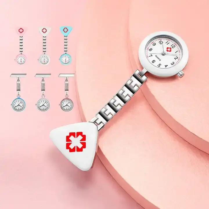 2024 Hot Sale Gepersonaliseerde Verpleegster Horloges Voor Vrouwen Verpleegsters Horloge Pocket Timepiece Fashion Reloj Quartz Horloges