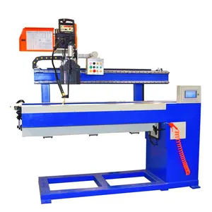 Haoyu automática del Cnc TIG MIG pata costura Longitudinal especial máquina de soldadura de costura soldador para conducto tubería tanque de cilindro lineal de costura