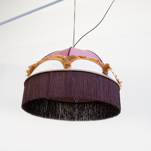 Luckygoods LT240086-6 Abat-jour en tissu à franges pour lampes suspendues - Product Image 3