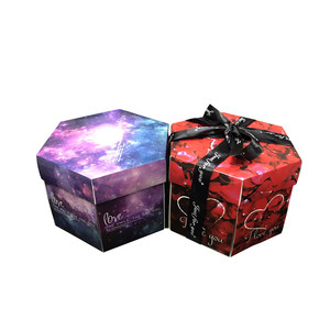 Low Moq High Quality Explosion Photo Box Surprise Explosion Gift Boxes