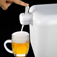 Lot de 6 glacières portables écologiques en plastique pour bière en canette, distributeur de bière pour pique-nique, plage, sports de plein air