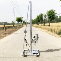 Machine de forage légère électrique portative pour puits d'eau, idéale pour les projets à petite échelle et les utilisateurs individuels en gros