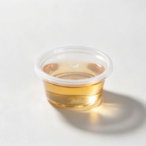 Gobelets à sauce jetables en plastique à paroi simple de 2 oz avec couvercle, emballage alimentaire pour condiments - Product Image 3