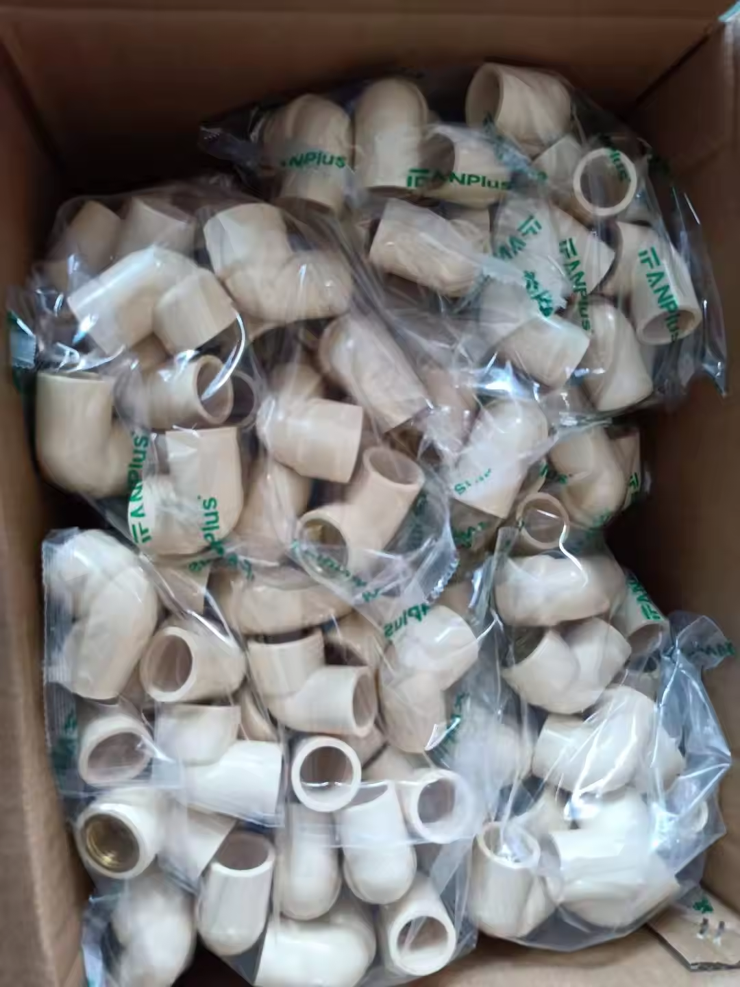 CPVC ASTM2846 Factory Customization Plastic CPVC Fitting Plumbing 1/2"-2" PVC Pipe Fittings for Pipe Joint · image 5