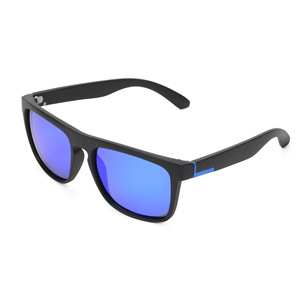 Fashion Sunglasses <b>Rectangle</b> Full Rim <b>Mirror</b> Lenses 100% UV Protection Outdoor Activities Unisex Adult - Product Image 2