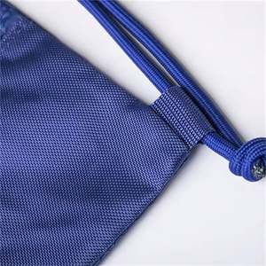 Super Quality Custom Printed Logo Polyester Draw String <b>Backpack</b> Promotional Shopping Bags <b>Drawstring</b> Bag With Zipper Pocket - Product Image 6
