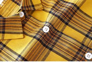 <span class=keywords><strong>Camisa</strong></span> a <span class=keywords><strong>cuadros</strong></span> holgada <span class=keywords><strong>de</strong></span> primavera para mujer, top informal y elegante - Product Image 5