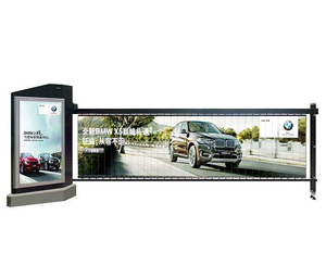 Porte automatique de parking version professionnelle clôture publicitaire personnalisable porte de parking barrière de stationnement - Product Image 5