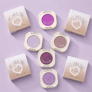 COOL STORY Fard à paupières violet pailleté, fini brillant, résistant aux bavures, longue tenue, certifié CPNP, 1,7 g, moyen, marque privée - Product Image 2