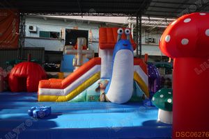 Lilytoys inflable castillo hinchable cuento <span class=keywords><strong>de</strong></span> hadas Tema <span class=keywords><strong>de</strong></span> setas Lona <span class=keywords><strong>de</strong></span> PVC con tobogán y diseño <span class=keywords><strong>de</strong></span> Casa <span class=keywords><strong>de</strong></span> juegos para niños parque <span class=keywords><strong>de</strong></span> diversión - Product Image 2