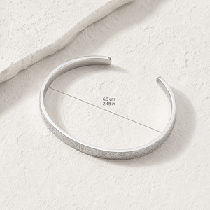Arabic Engraved <b>for</b> 18K Gold Plated Stainless Steel Women's Casual/Sporty Geometric Gift Jewelry Bracelets <b>Bangles</b> - Product Image 6