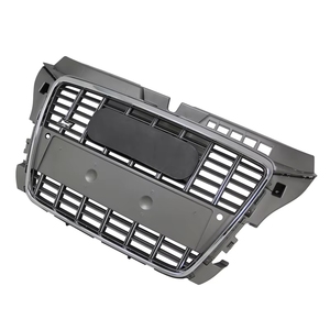 Grille de pare-chocs avant en maille grise pour <span class=keywords><strong>A3</strong></span> S3 Style 2009-2013 - Product Image 2