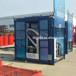 Elevador de elevación de construcción de jaula única SC100 para personas de material de elevación - Product Image 6