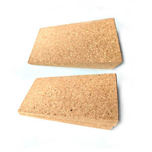 TIANLEICORK Fabricant Grossiste Usine Ensemble Professionnel de Blocs de Yoga et de Squat en Liège Biseauté Haute Densité Personnalisables - Product Image 3