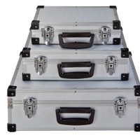 Caja de Almacenamiento Personalizada de Aluminio, Estuche Rígido para Transporte