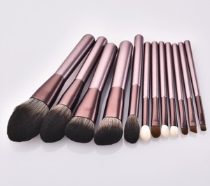Beautyts Set di pennelli per il trucco 12 pezzi fondotinta in polvere fard settore contorno cosmetici Private Label per il viso spazzola Kit - Product Image 2