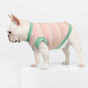 Chaleco de perro de <span class=keywords><strong>caza</strong></span> al por mayor chaqueta de refrigeración de verano para mascotas Bulldog Onesie Logotipo de Color personalizado camisa de galgo suave - Product Image 4