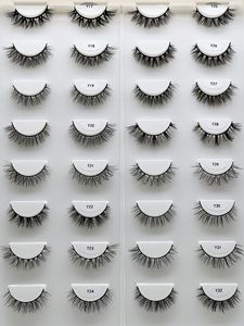 OEM phong cách tự nhiên Fluffy <span class=keywords><strong>Mink</strong></span> lông mi mở rộng handmade 12mm đầy đủ Dải Lông mi giả wispy thực <span class=keywords><strong>Mink</strong></span> lông mi có cánh - Product Image 6