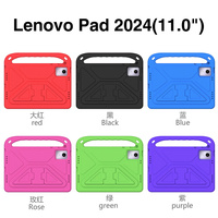 Étui pour tablette antichoc en mousse EVA souple pour enfants pour Lenovo Tab M11 TB-330FU/Xiaoxin Pad 11 "2024 poignée pliable béquille robuste Cove