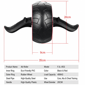 Roue Abdominale à Rebond Automatique – Appareil d'<span class=keywords><strong>Exercice</strong></span> Abdominal <span class=keywords><strong>pour</strong></span> <span class=keywords><strong>Perdre</strong></span> la Graisse <span class=keywords><strong>du</strong></span> <span class=keywords><strong>Ventre</strong></span> – Entraîneur Abdominal <span class=keywords><strong>pour</strong></span> la Maison – Entraînement <span class=keywords><strong>de</strong></span> Fitness à Domicile - Product Image 4