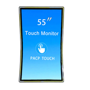 Nouvel écran tactile incurvé LD <span class=keywords><strong>Touch</strong></span> 55/43 pouces 4K <span class=keywords><strong>P</strong></span>-Cap DVI avec éclairage LED et protocole 3M pour <span class=keywords><strong>machine</strong></span> de jeu Bally - Product Image 1
