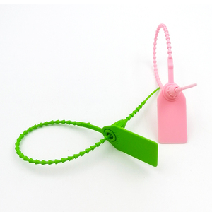 Étiquettes de sécurité en plastique, cadenas en plastique pour extincteur, étiquette de bagage, camion avec logo personnalisé et numéro de série - Product Image 3