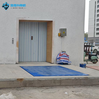 Plateforme élévatrice à ciseaux fixe robuste avec capacité de 1 à 20 tonnes, table de 1200x1200 mm pour le transfert de marchandises