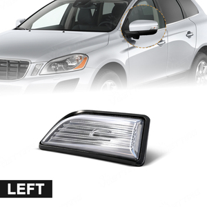 Luces Intermitentes Dinámicas para Espejos Retrovisores de Automóviles, Accesorio Directo de Fábrica para <span class=keywords><strong>Volvo</strong></span> <span class=keywords><strong>XC60</strong></span> 2009 2010 <span class=keywords><strong>2011</strong></span> 2012 2013 SIN BOMBILLA - Product Image 4