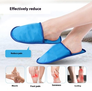 Pantofole in Gel rosso impacco a caldo a freddo con Design facile da indossare <span class=keywords><strong>per</strong></span> alleviare <span class=keywords><strong>il</strong></span> gonfiore del piede <span class=keywords><strong>per</strong></span> la resistenza del ghiaccio caldo freddo straniero - Product Image 3
