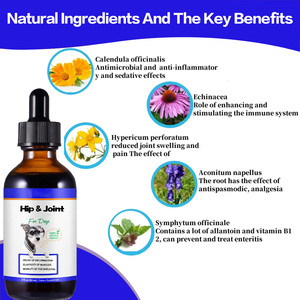 Vente en gros de supplément sain pour chien 60ml Goutte de liquide pour la hanche et les articulations Prévenir et traiter le supplément d'entérite pour chiens et chiots chats - Product Image 2