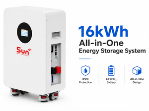 Batería de Litio LiFePO4 SUNPLUS de Alta Seguridad, 51.2V 314Ah 16kWh, Garantía de 5 Años, Vida Útil de 10000 Ciclos, Certificación CSA - Product Image 2