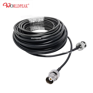 <span class=keywords><strong>Cable</strong></span> de puente BNC macho a BNC hembra RG58 <span class=keywords><strong>Cable</strong></span> de antena <span class=keywords><strong>WiFi</strong></span> <span class=keywords><strong>Cable</strong></span> de cobre <span class=keywords><strong>coaxial</strong></span> de baja pérdida de 50 ohmios para <span class=keywords><strong>Cable</strong></span> BNC de Radio CB - Product Image 4