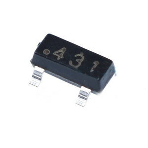 Nouveau transistor régulateur de tension TL431 <span class=keywords><strong>SMD</strong></span> <span class=keywords><strong>431</strong></span> SOT-23 0.5% de précision (20 pièces) - Product Image 1