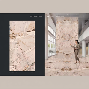 Baldosas de porcelana con diseño Crema de 1200x2400 mm para proyectos de revestimiento de paredes y pisos interiores de lujo - Product Image 5