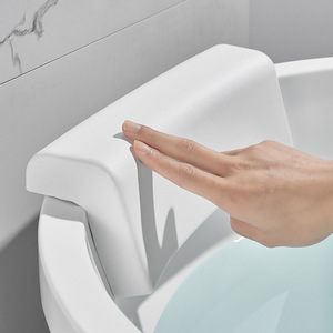 Coussin de bain ergonomique en polyuréthane antidérapant, appui-tête et dossier pour baignoire, sans perçage requis - Product Image 1