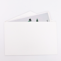 Enveloppes personnalisées à rabat en V, ensemble de papeterie florale sur mesure, pochettes élégantes pour invitations de mariage, emballage pour petites entreprises, en gros