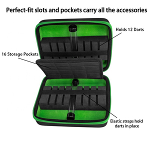 カスタムPU EVAフォームシェルトラベルキャリングボックス大型ハードシェルダートストレージバッグシャフト用OEM & ODMサポート - Product Image 2