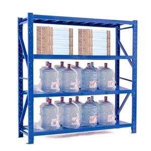 מדפי אחסון החובה כבדים בינוני מתלה מתכת מתלה 5-שכבתי מתלה מתכווננת עמיד נגד חלודה קרטונים - Product Image 1