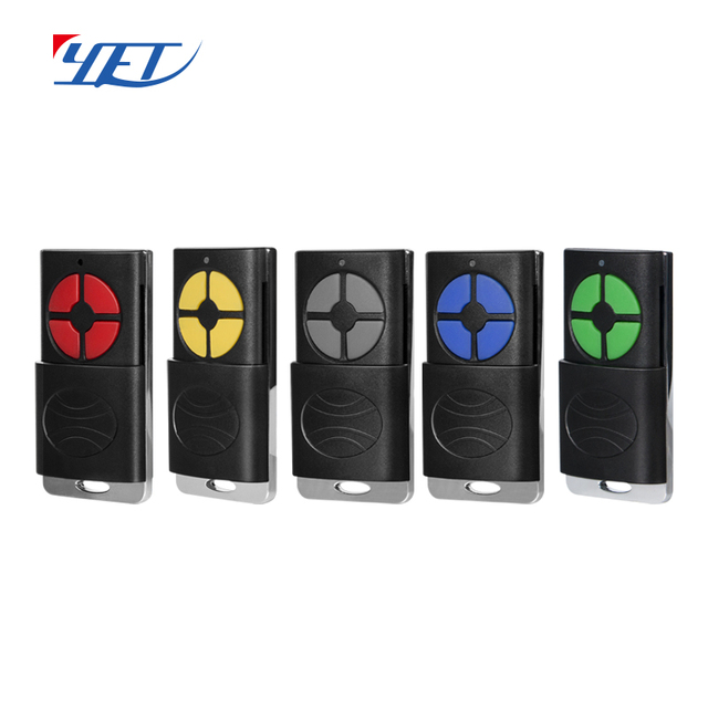 YET2168 433mhz 4 Buttons Duplicator Clone Rolling Fixed Open Code Wireless Remotes Rf Transmitter for Alarm Light System Switch