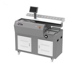 Double 100 TT300 Thermal Hot Glue Single Roller Book Binder Perfect Binding Machine Price for Office