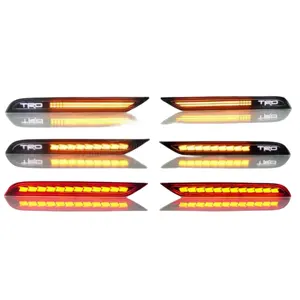 CARMATES LED DRL Brake Light Taillight Driving Light Bumper Lamps With Turn Signal For Toyota Innova 2022 2023