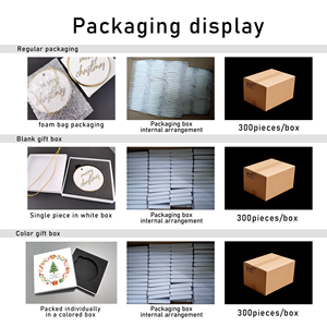 Adornos Blancos para Sublimación, Adornos Navideños de Cerámica, Adornos Redondos de Porcelana - Product Image 6